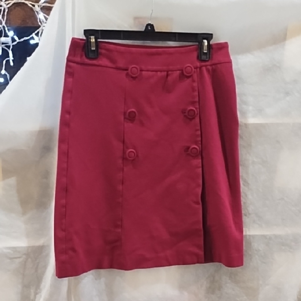Talbots Wine Skirt